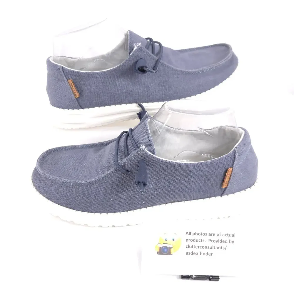 Hey Dude Wendy Lace Up Casual Shoe Womens Size 8 121412526 Gray